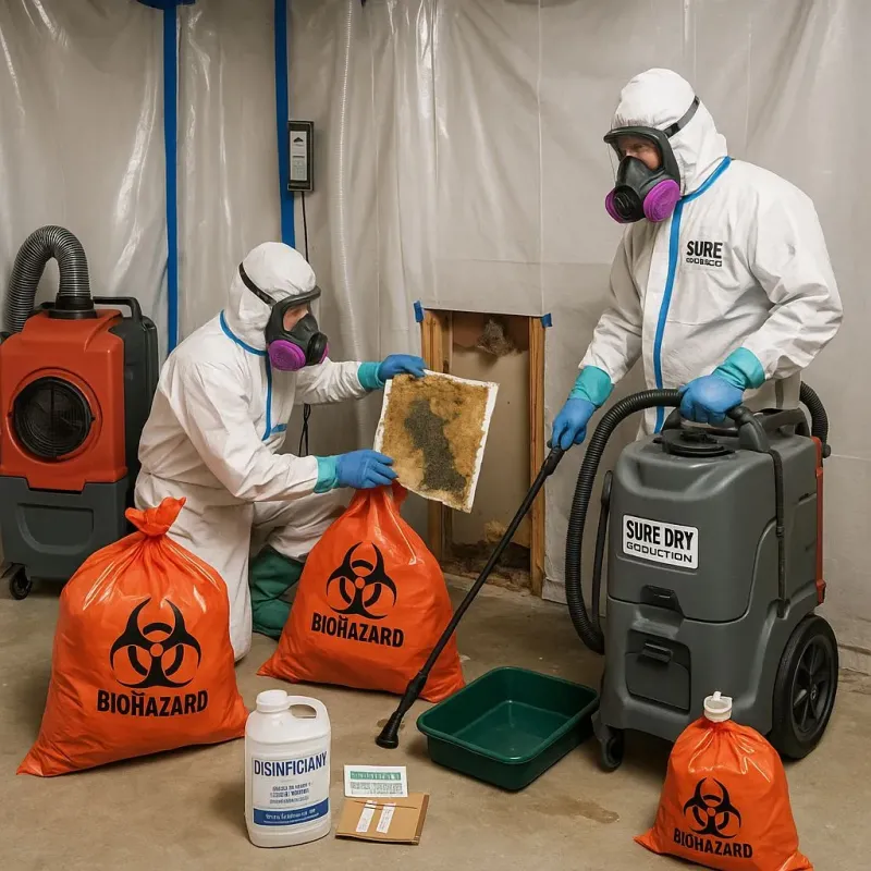 Contaminated Water Handling Protocols process in Cardington, OH
